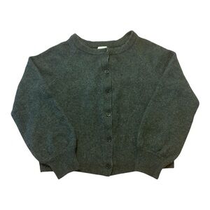 Wilfred Charcoal Button-Up Sweater